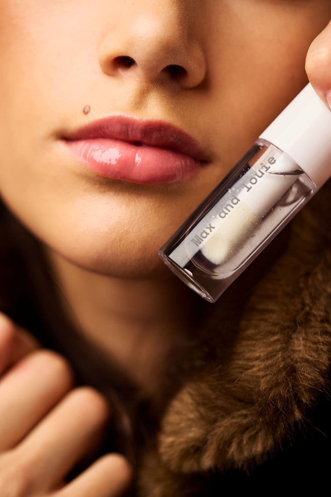 Gloss, close up